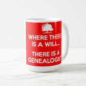 "Waar een wil is..." Mok (Voorkant rechts)