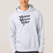 Waar en wanneer dan ook, samen een T-shirt (Voorkant)