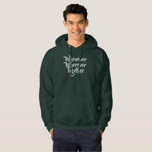 Waar en wanneer dan ook, samen een T-shirt