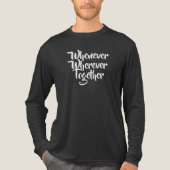 Waar en wanneer dan ook, samen een T-shirt (Voorkant volledig)
