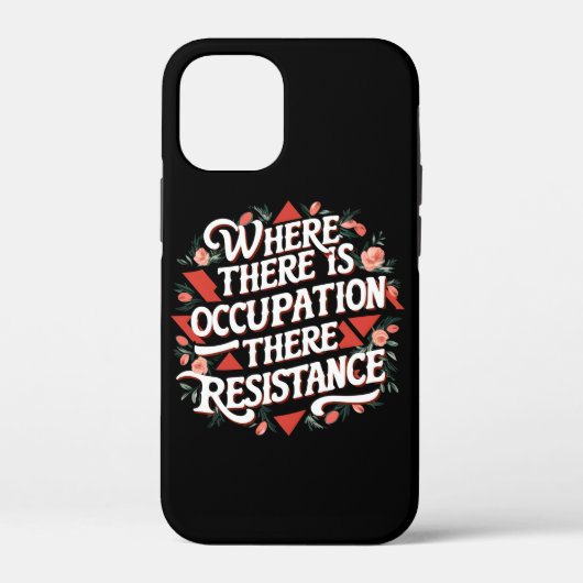 Waar er bezetting is, verzet Case-Mate iPhone case (Achterkant)