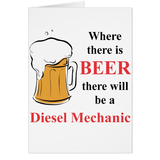 Waar er bier is - Dieselmechanisme (Voorkant)