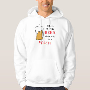 Waar er bier is - Welder Hoodie