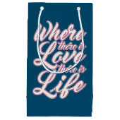 Waar er Liefde Valentijnsdag is | Cadeauzak Klein Cadeauzakje (Voorkant)