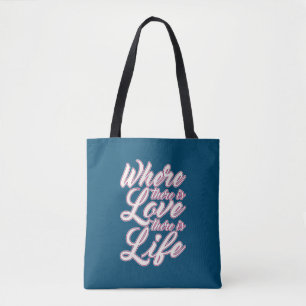 Waar er Liefde Valentijnsdag is CANVAS TAS