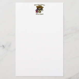 Waar er Piraten zijn, is er een Partij! Briefpapier
