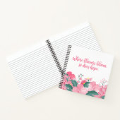 Waar Flowers bloom zo Hope Quote doet | Laptop Notitieboek (Binnen)