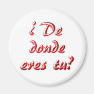 Waar ga je heen? magneet