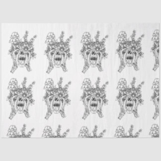 Waar gaan de bloemen heen? tissuepapier