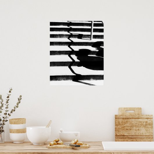 Waar gaan de Staven? Poster (Keuken)