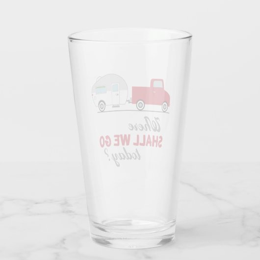 Waar gaan we heen? glas (Achterkant)