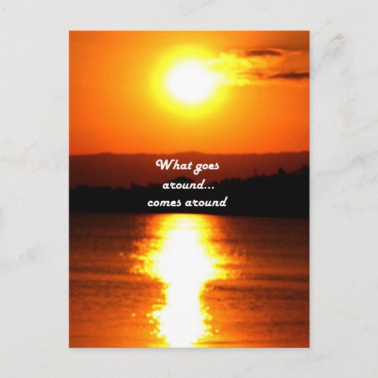 Waar gaat het om? briefkaart (Voorkant)