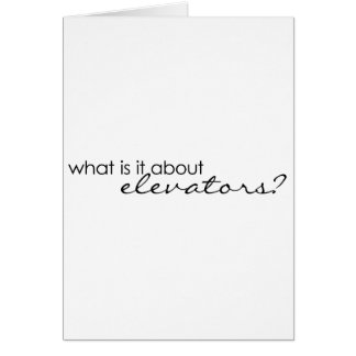 Waar gaat het om liften?