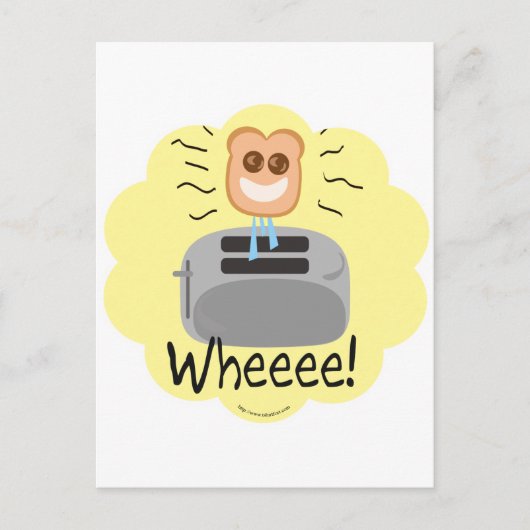 Waar! Gelukkig Toast! Briefkaart (Voorkant)