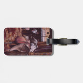 Waar Generaties bijeenkomen, oud Jeruzalem Bagagelabel (Achterkant horizontaal)