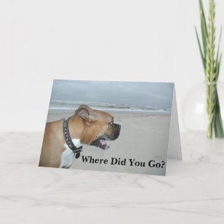 Waar ging je heen? kaart