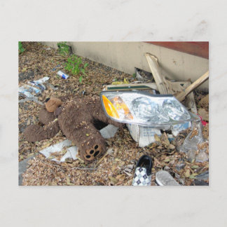 Waar ging Ted mis? Briefkaart