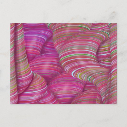 Waar Gummy Worms wonen Briefkaart (Voorkant)