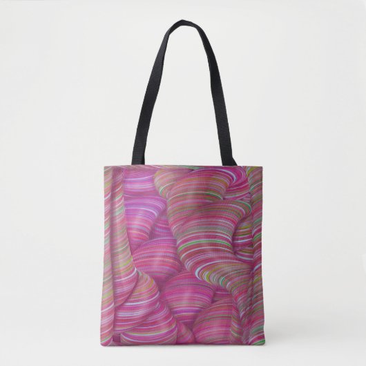 Waar Gummy Worms wonen Tote Bag (Voorkant)