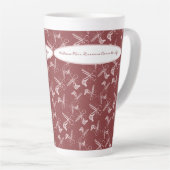 Waar haardromen tot leven komen Uw haarsalon Latte Mok (Rechterhoek)