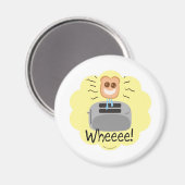 Waar! happy Toast! Magneet (Voorkant / Achterkant)