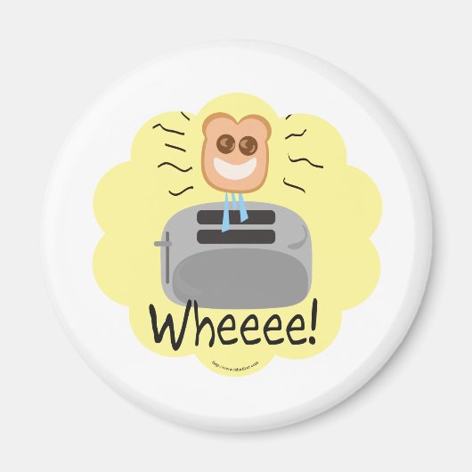 Waar! happy Toast! Magneet (Voorkant)