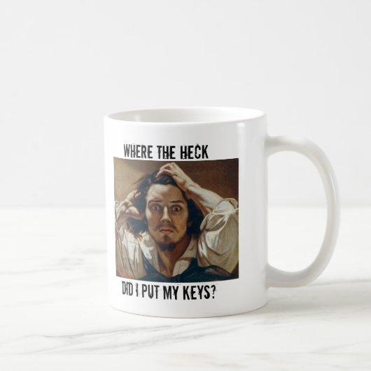 Waar heb ik mijn sleutels gelegd? koffiemok (Rechts)
