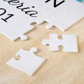 Waar het allemaal begon Custom Map Valentijnsdag Legpuzzel (Zijkant)