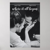 Waar het allemaal begon met de film 'Love Story' Poster (Voorkant)