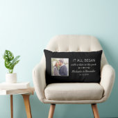 Waar het allen begonnen met de Persoonlijke Foto v Kussen (Stoel)