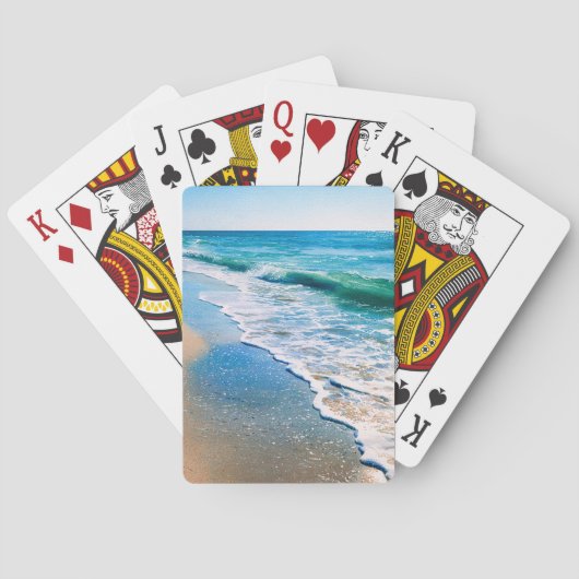 Waar het getij ademt pokerkaarten (Achterkant)