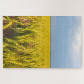 Waar het graan danst met de wind - Wilde natuur Legpuzzel (Horizontaal)