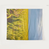 Waar het graan danst met de wind - Wilde natuur Wandkleed (Voorkant (horizontaal))