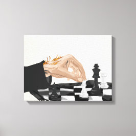 Waar het licht een carrièrepad ontvlamt A Canvas Afdruk