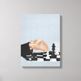 Waar het licht ontbrandt B – Carrière reis Canvas Afdruk