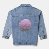 Waar het licht oplost denim jacket (Achterkant)