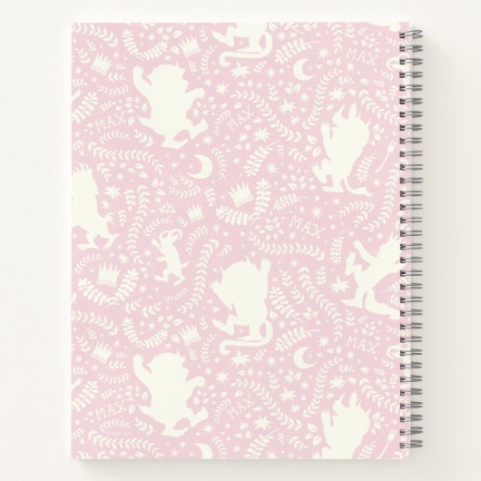 Waar het natuurlijke patroon van de wilde dingen r notitieboek (Achterkant)