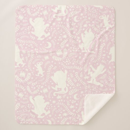 Waar het natuurlijke patroon van de wilde dingen r sherpa deken (Voorkant)