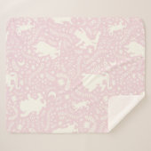 Waar het natuurlijke patroon van de wilde dingen r sherpa deken (Voorkant (horizontaal))