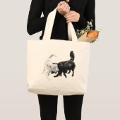 Waar het spel begint grote tote bag (Voorkant (product))