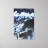 Waar het Storm het bos ontmoet Canvas Afdruk (Voorkant)