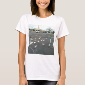 Waar het strand voor de zeegarens t-shirt
