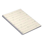 Waar het Wild Things Quote-patroon Notitieboek (Rechterzijde)