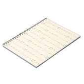 Waar het Wild Things Quote-patroon Notitieboek (Linkerzijde)