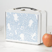 Waar het wilde Dingen Blauwe Floral Patroon (In situ)