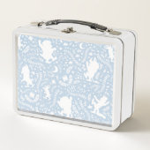 Waar het wilde Dingen Blauwe Floral Patroon (Voorkant)