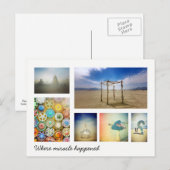 Waar het wonder plaatsvond briefkaart (Voorkant / Achterkant)