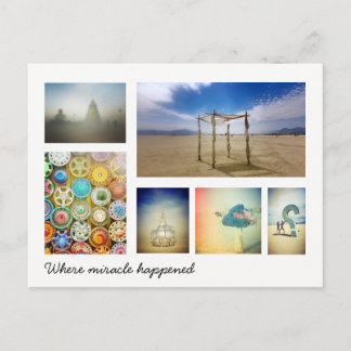 Waar het wonder plaatsvond briefkaart