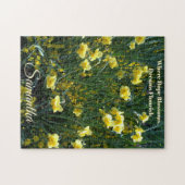 Waar hoop bloeit Bloeien Dromen Narcis Legpuzzel (Horizontaal)