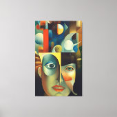 Waar ideeën leven canvas afdruk (Voorkant)